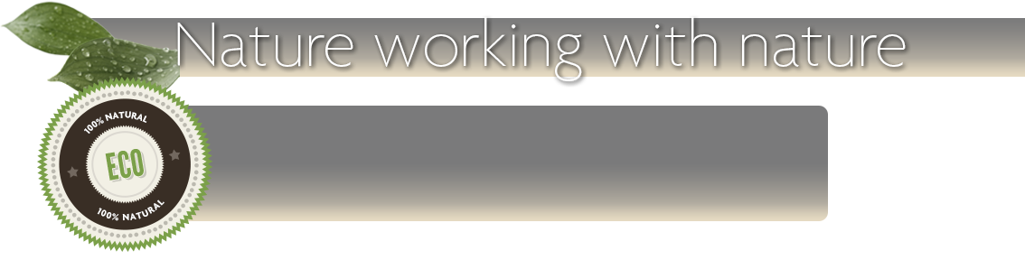 working with nature